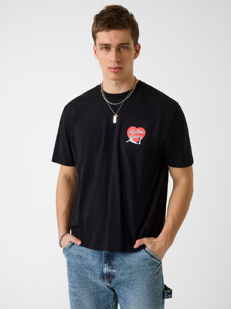 เสื้อยืดผู้ชาย Guess Jeans X Hg Graphic T-Shirt